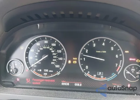 2012 BMW 750Li z USA, uszkodzony, nr VIN WBAKB8C50CC963246